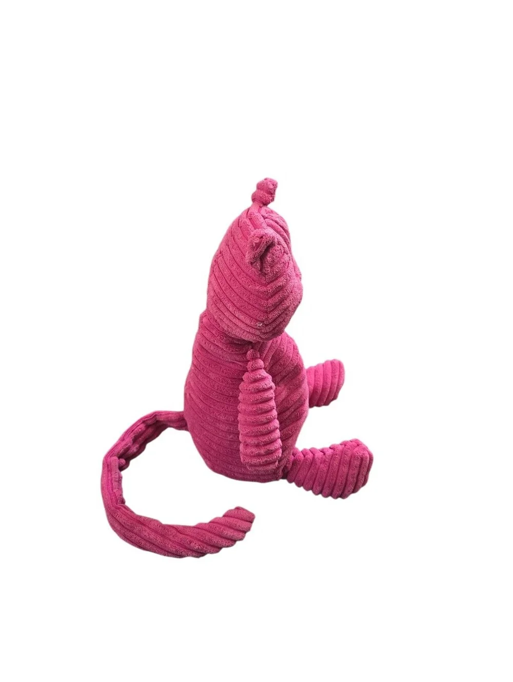 Jellycat Cory Roy Cat Pink Long Tail Stuffed Animal Plush